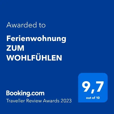 Zum Wohlfuehlen 公寓